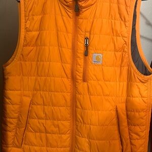 Carhartt Orange and Black Relaxed Fit Jacket